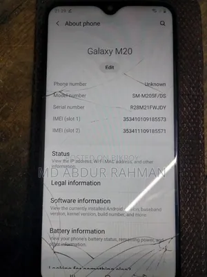 Samsung Galaxy M20 64 GB Purple