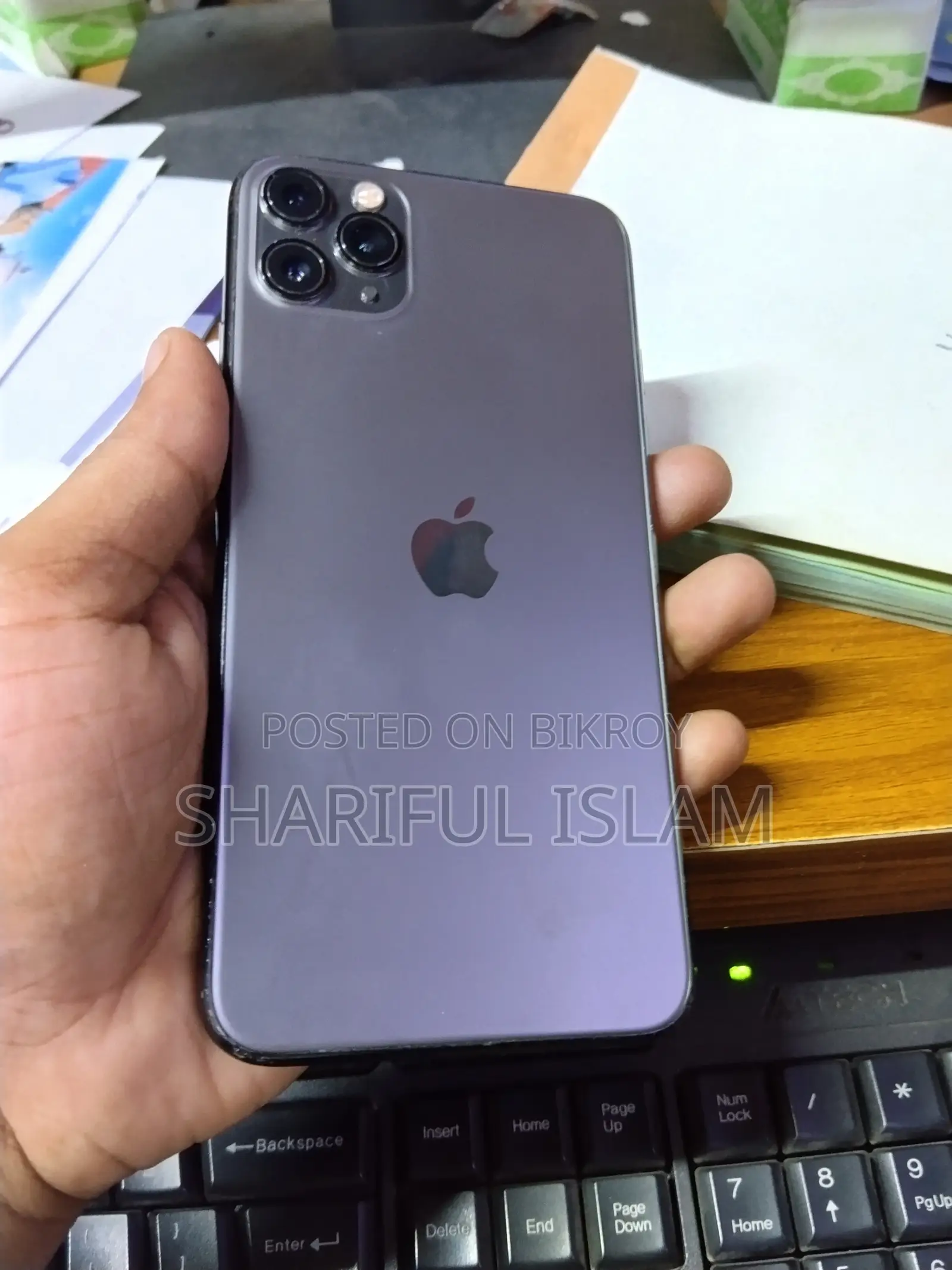 অ্যাপল আইফোন ১১ প্রো ম্যাক্স ৬৪ জিবি ব্ল্যাক