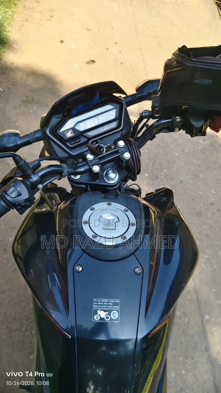 Honda X-Blade 160 2022 Black