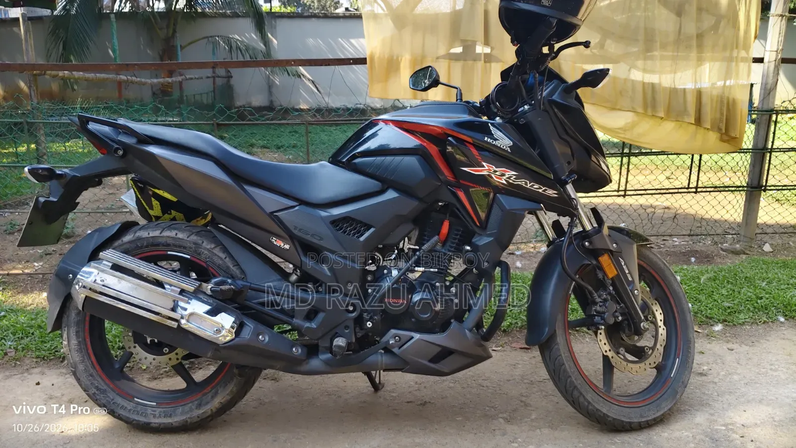Honda X-Blade 160 2022 Black