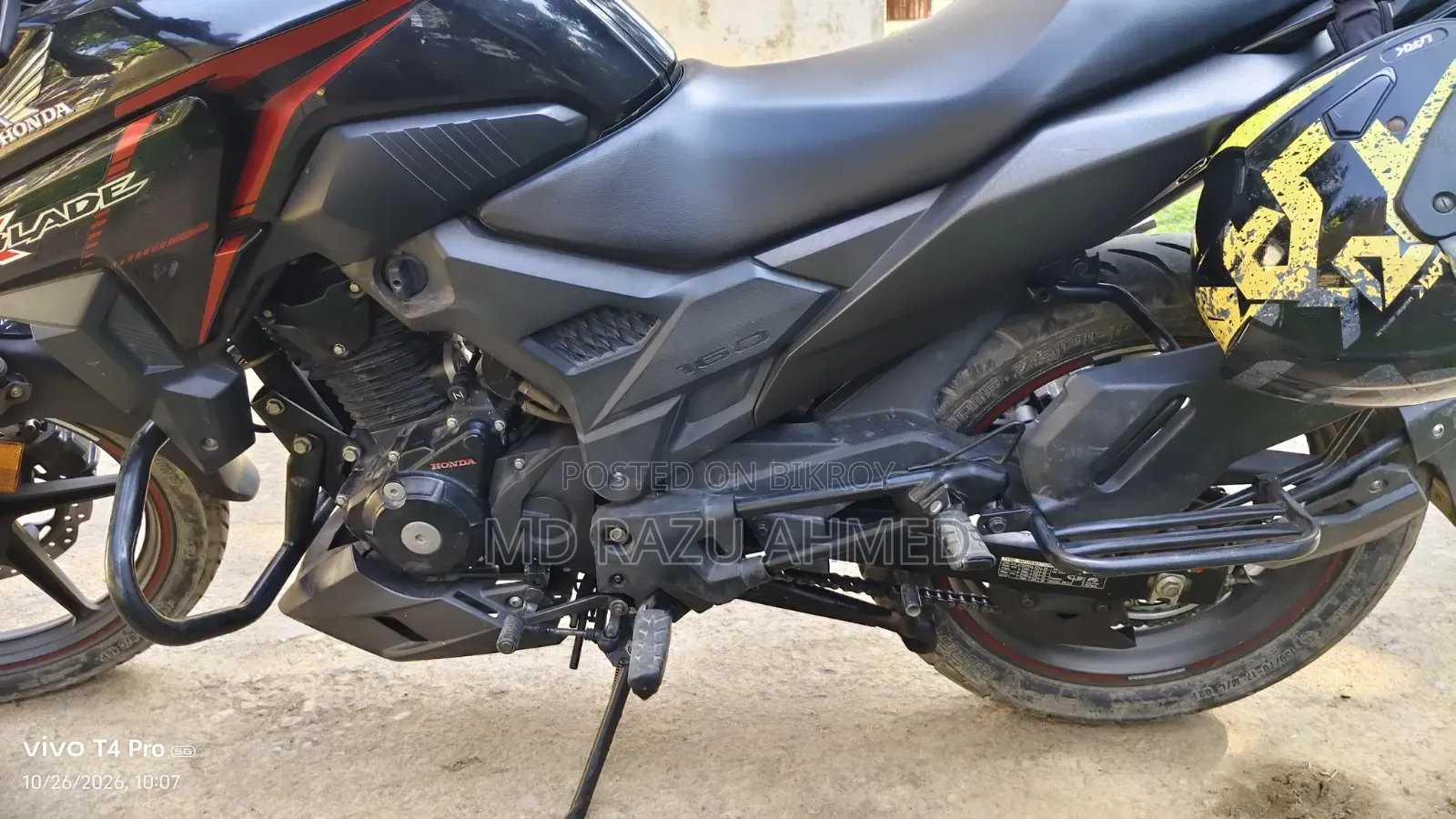 Honda X-Blade 160 2022 Black