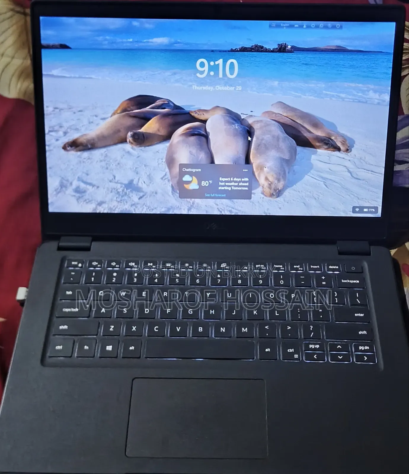 Laptop Dell Inspiron 15 8GB Intel Core 5 HDD+SSD 256GB