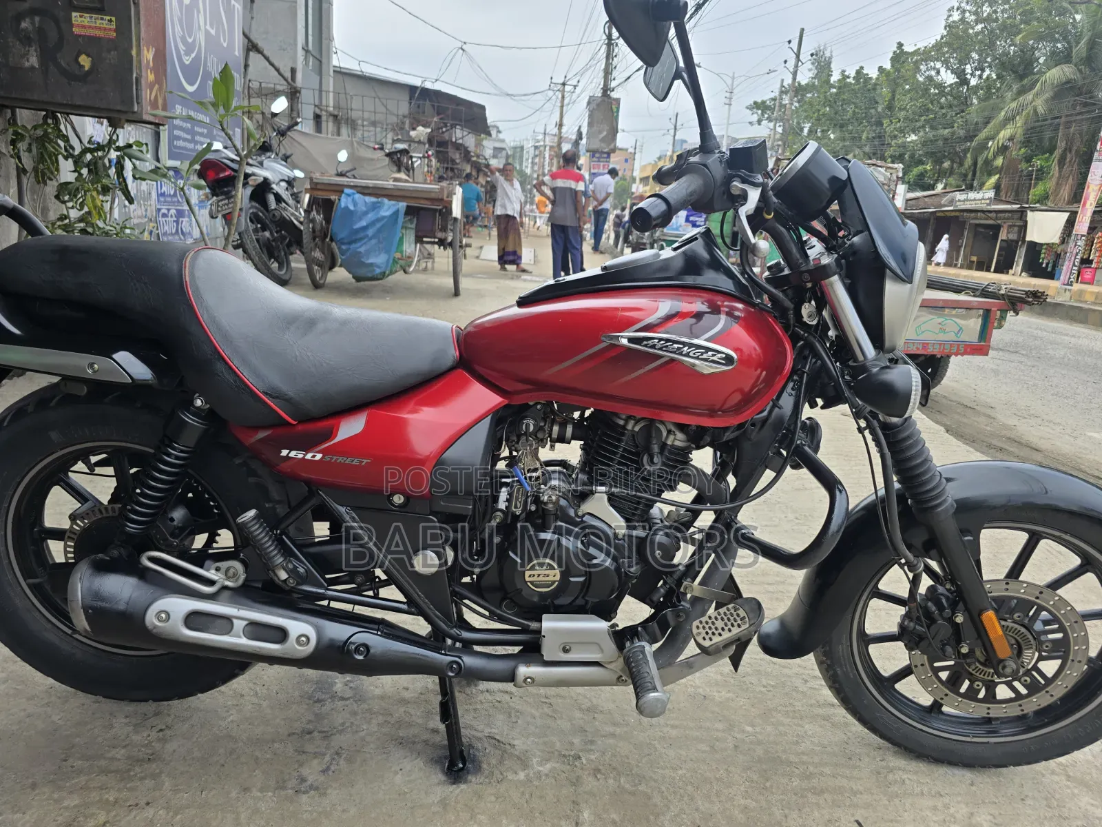 বাজাজ এভেঞ্জার ১৫০ স্ট্রিট ২০২৩ রেড
