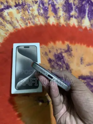 অ্যাপল আইফোন ১৫ প্রো ম্যাক্স ২৫৬ জিবি সিলভার