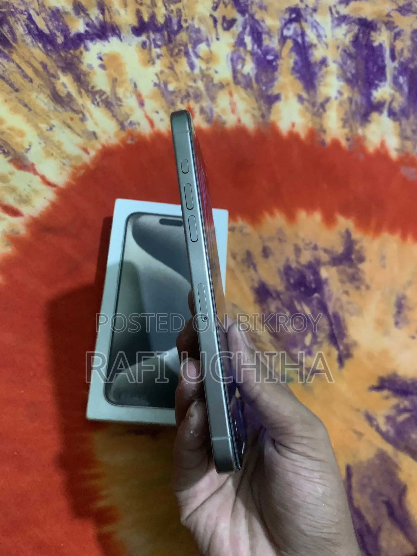 অ্যাপল আইফোন ১৫ প্রো ম্যাক্স ২৫৬ জিবি সিলভার