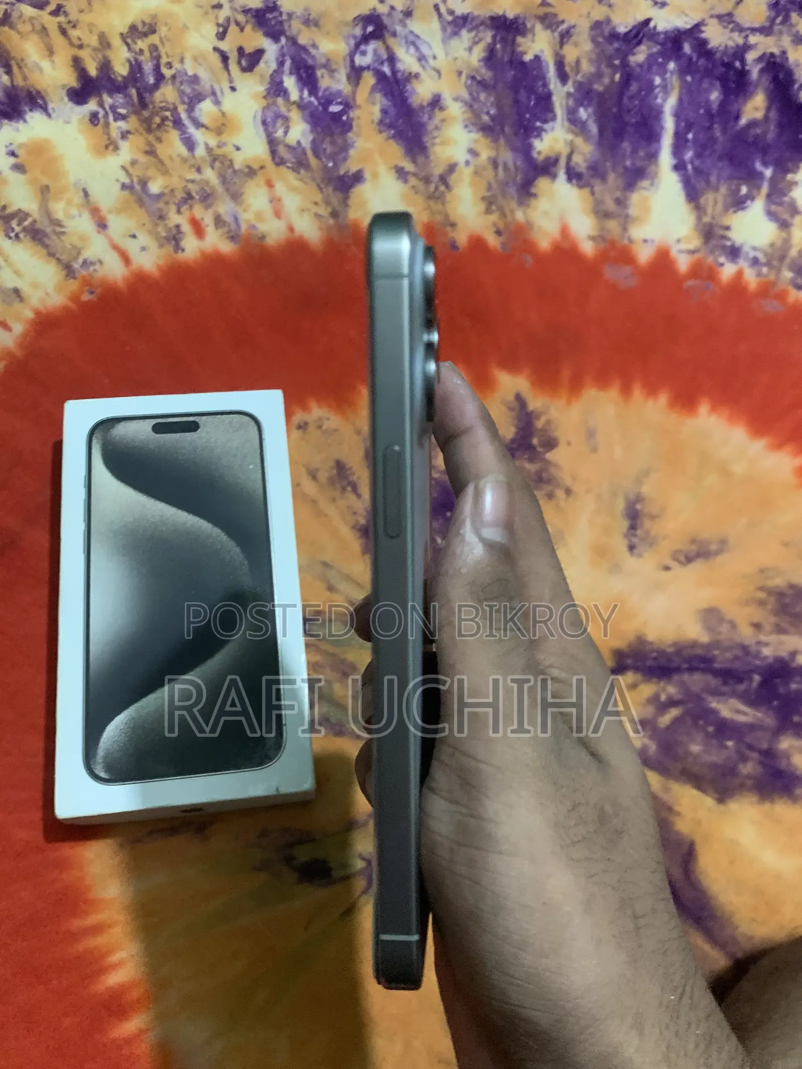অ্যাপল আইফোন ১৫ প্রো ম্যাক্স ২৫৬ জিবি সিলভার