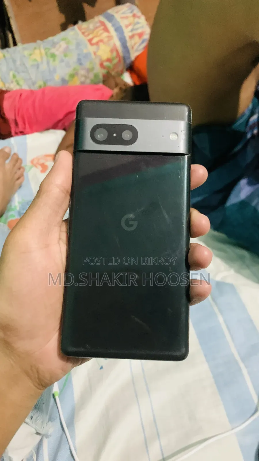 গুগল পিক্সেল ৭ ১২৮ জিবি ব্ল্যাক
