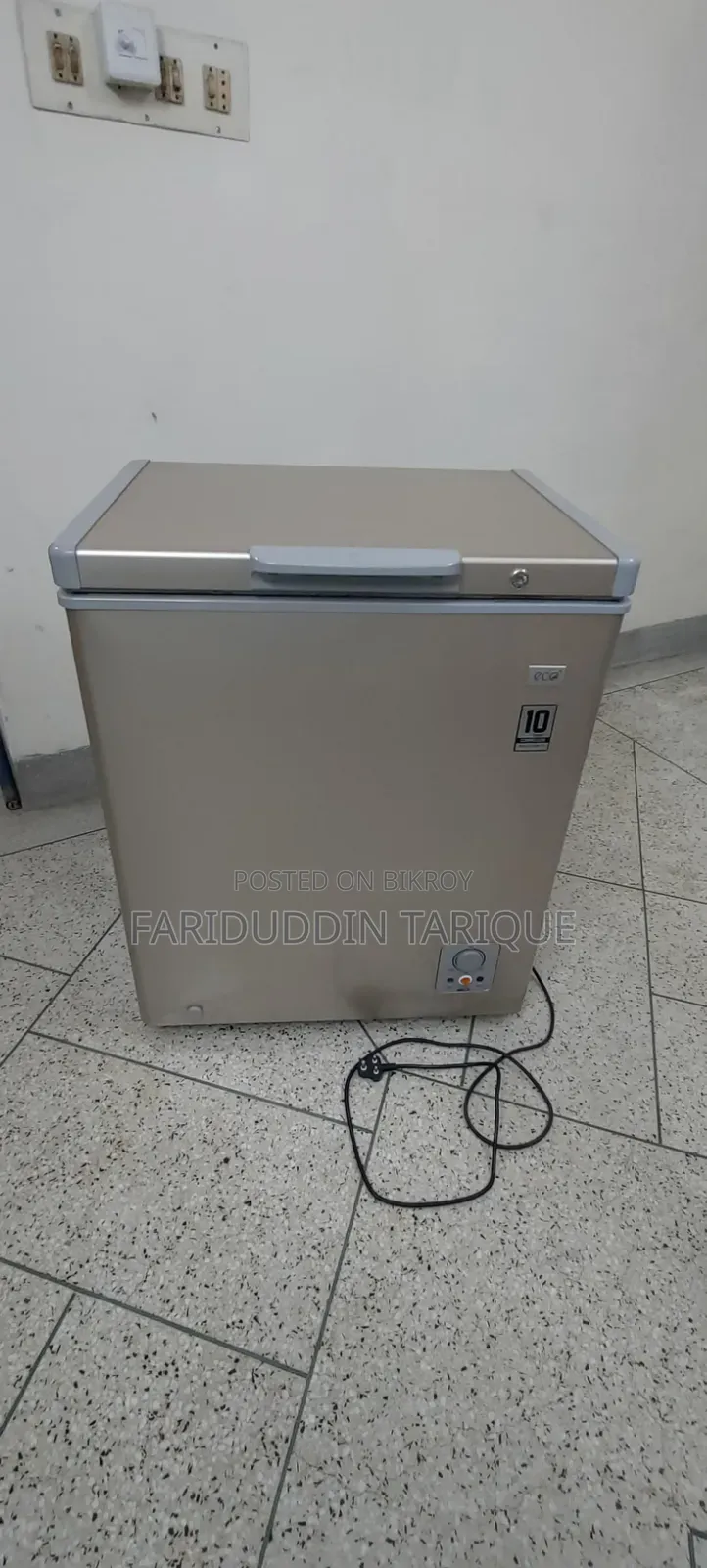 A new LG ECO, Model BD 142SG, deep freezer will be sold