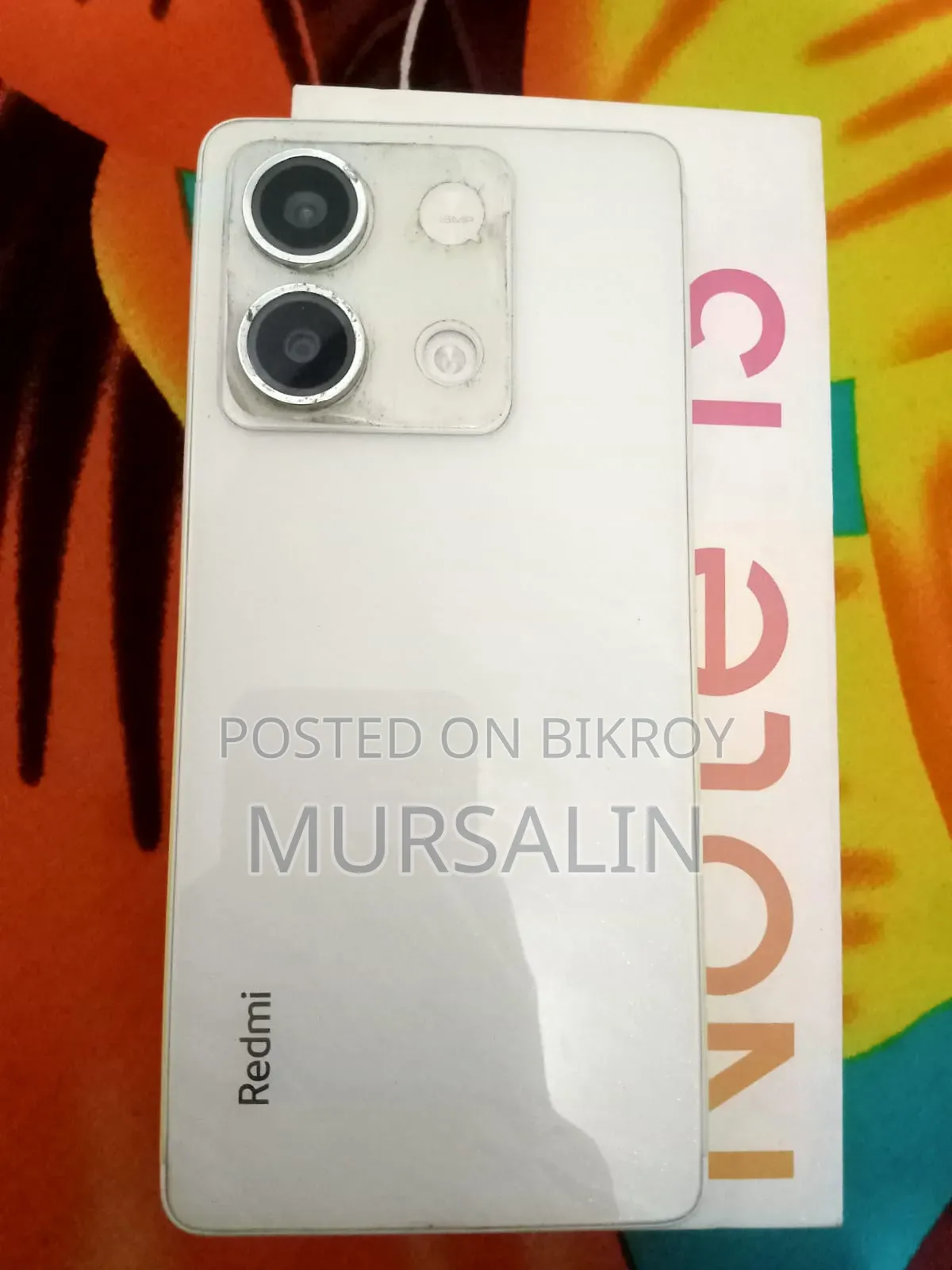 Xiaomi Redmi Note 13 128 জিবি সাদা