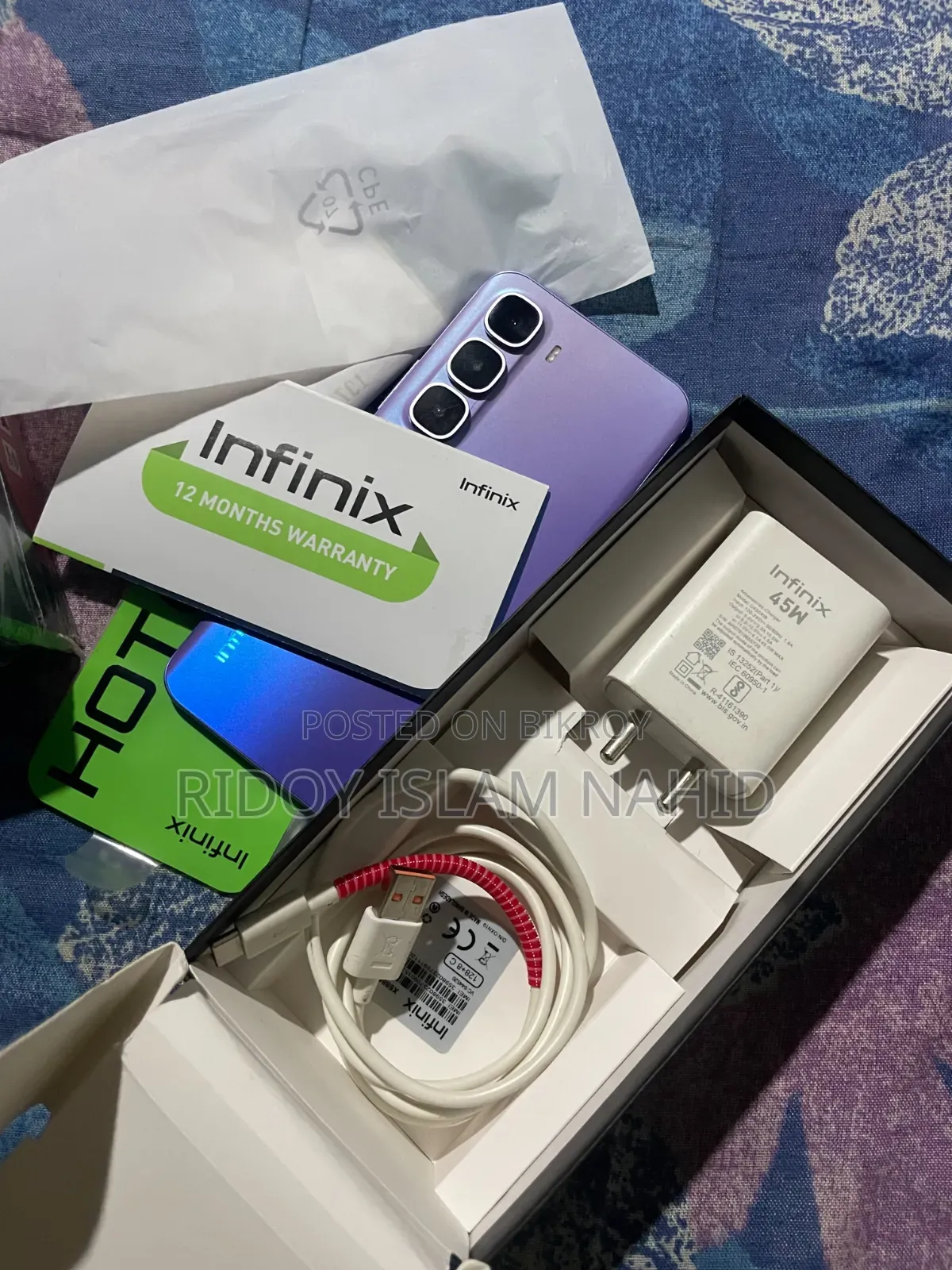 Infinix Hot 60 Pro+ 128 GB Gray