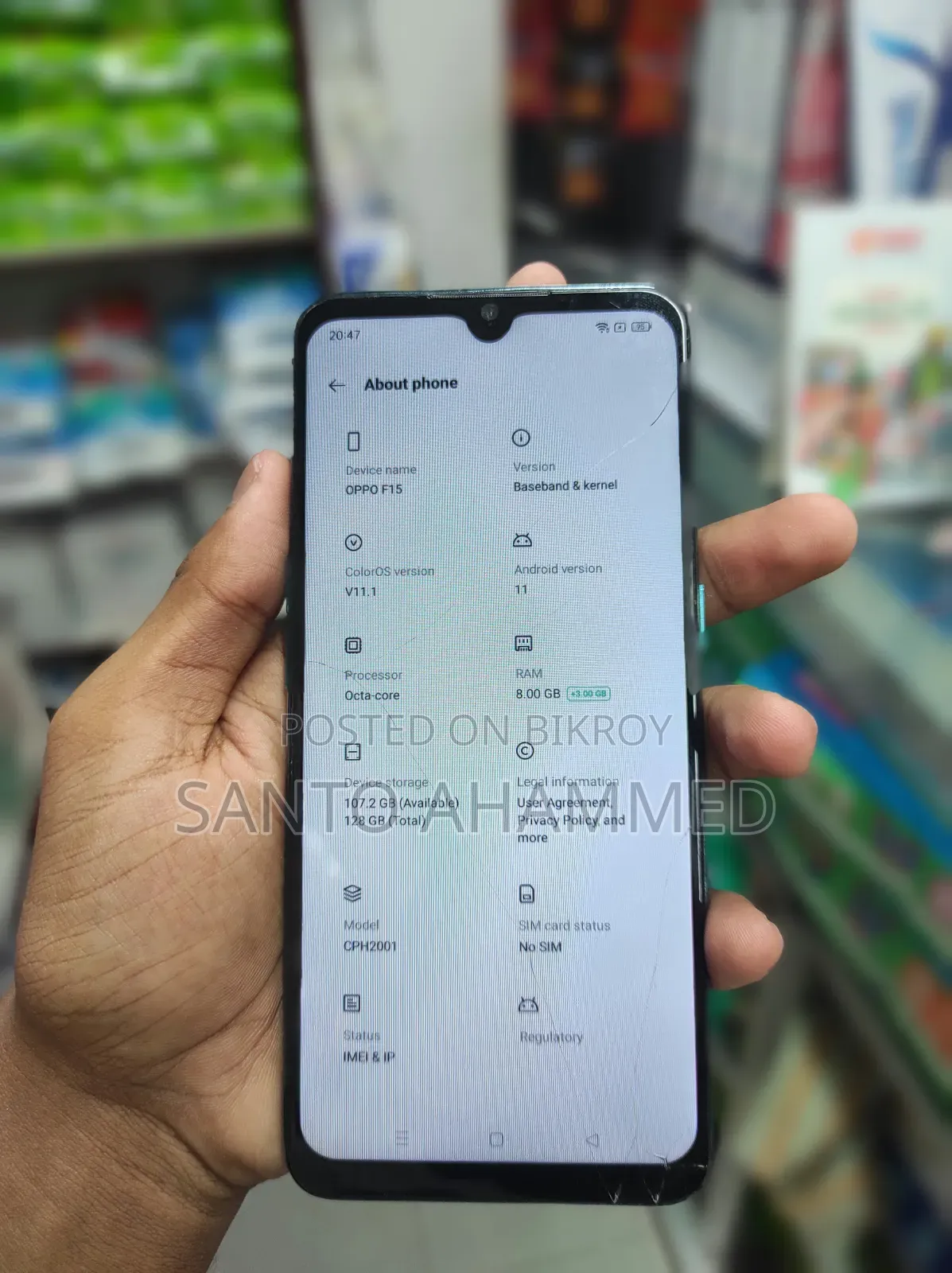 Oppo F15 128 GB