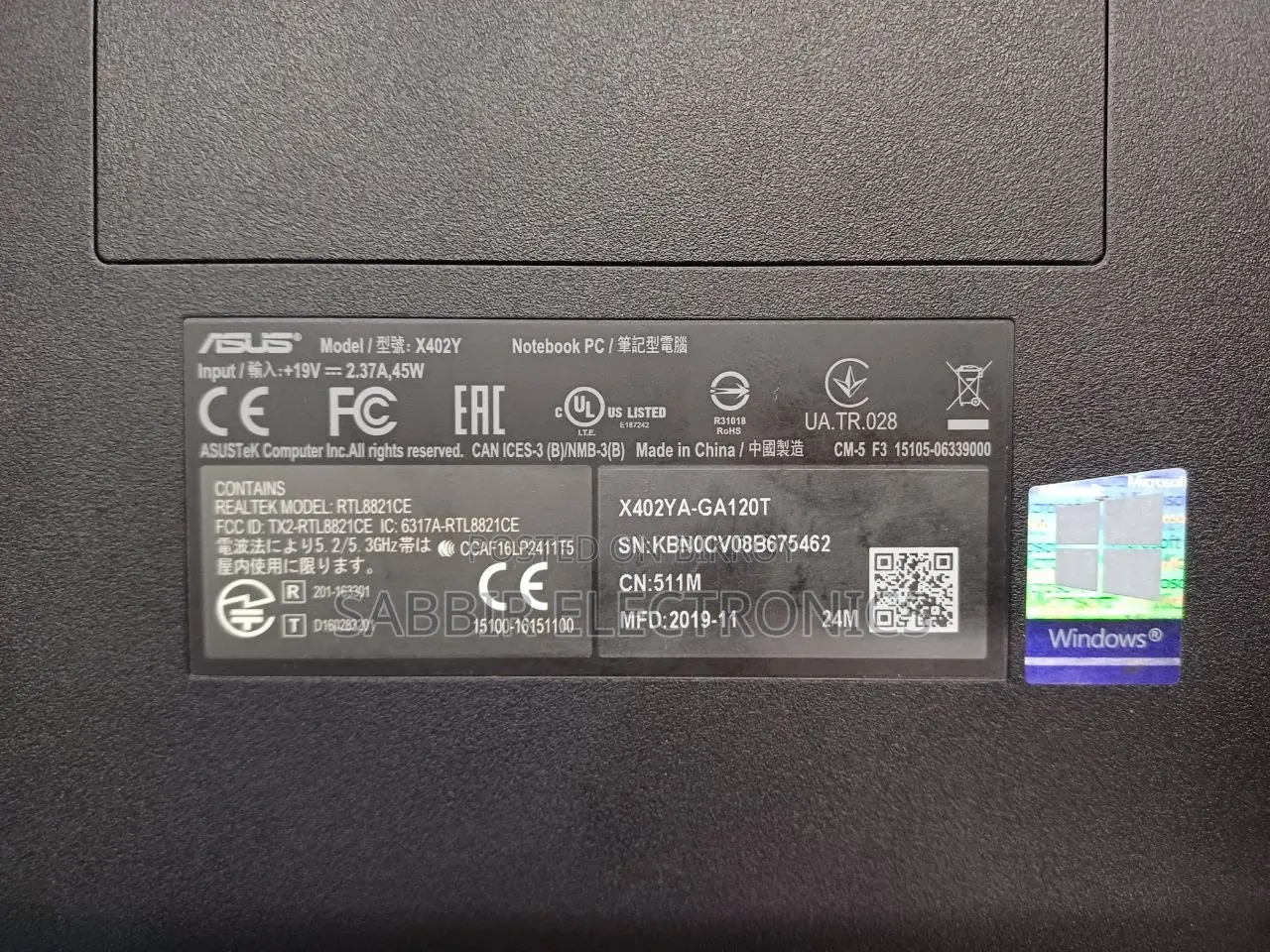 Laptop Asus VivoBook X540SA 4GB AMD SSD 128GB