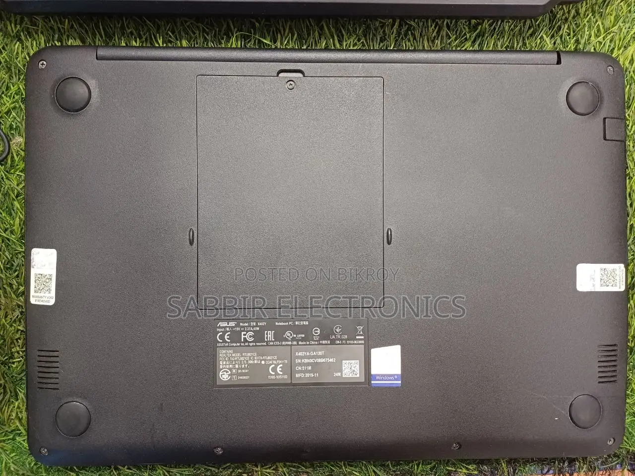 Laptop Asus VivoBook X540SA 4GB AMD SSD 128GB