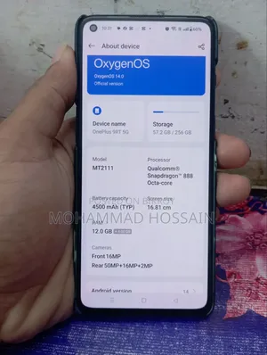 New OnePlus 9RT 5G 256 GB Black