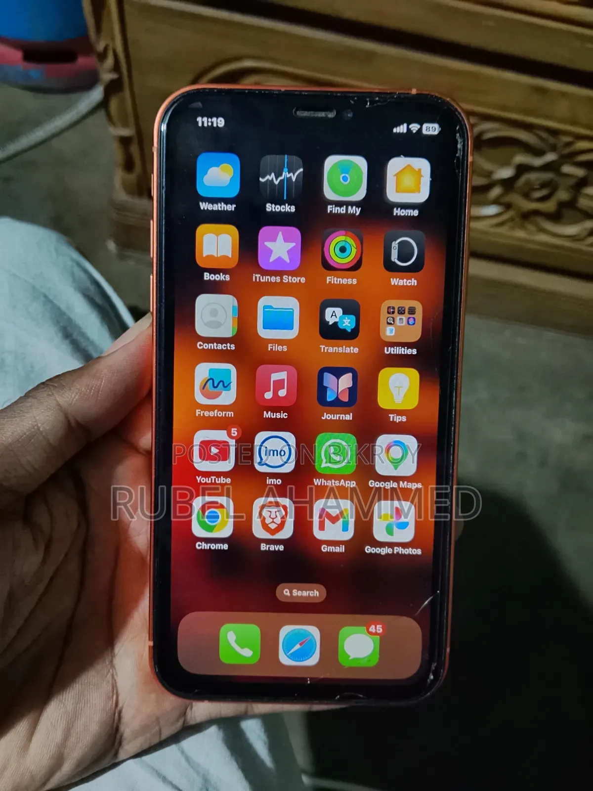 Apple iPhone XR 128 GB Orange