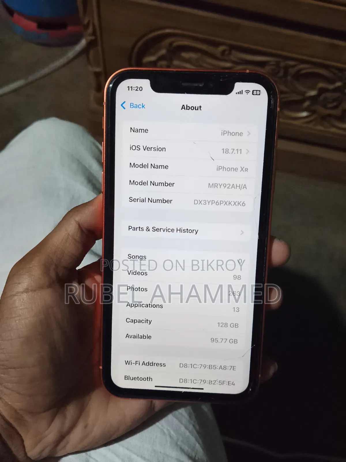 Apple iPhone XR 128 GB Orange