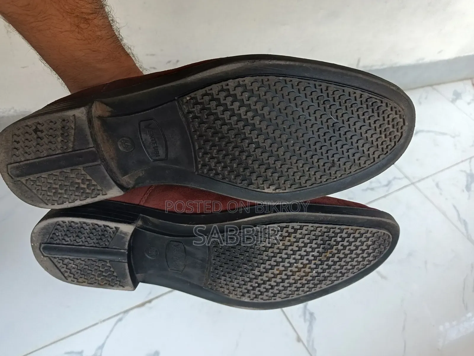 A pair of shoes will be sold