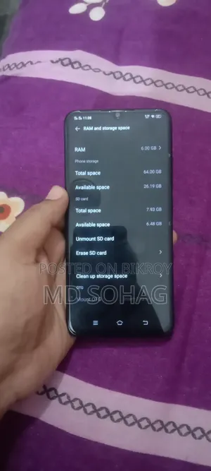 Vivo V11 64 GB Black