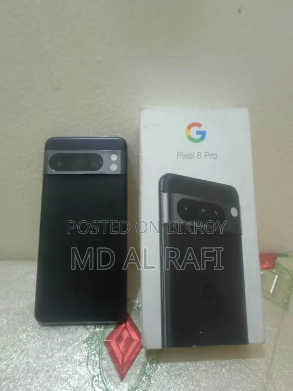 গুগল পিক্সেল ৮ প্রো ১২৮ জিবি ব্ল্যাক