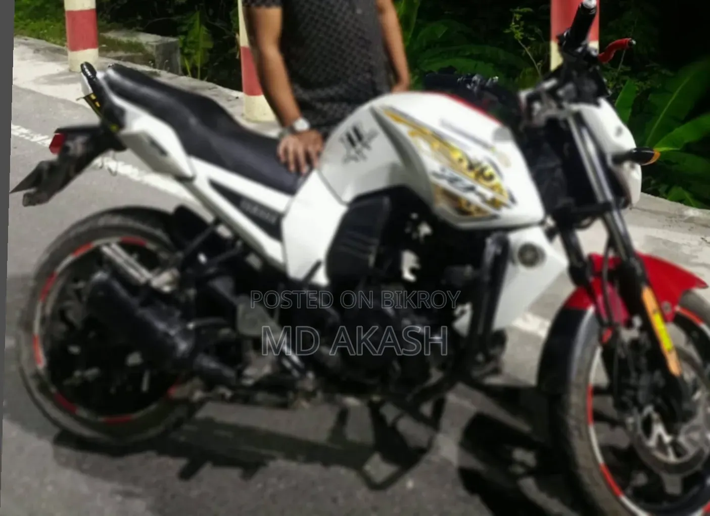 Yamaha FZ 2015 White