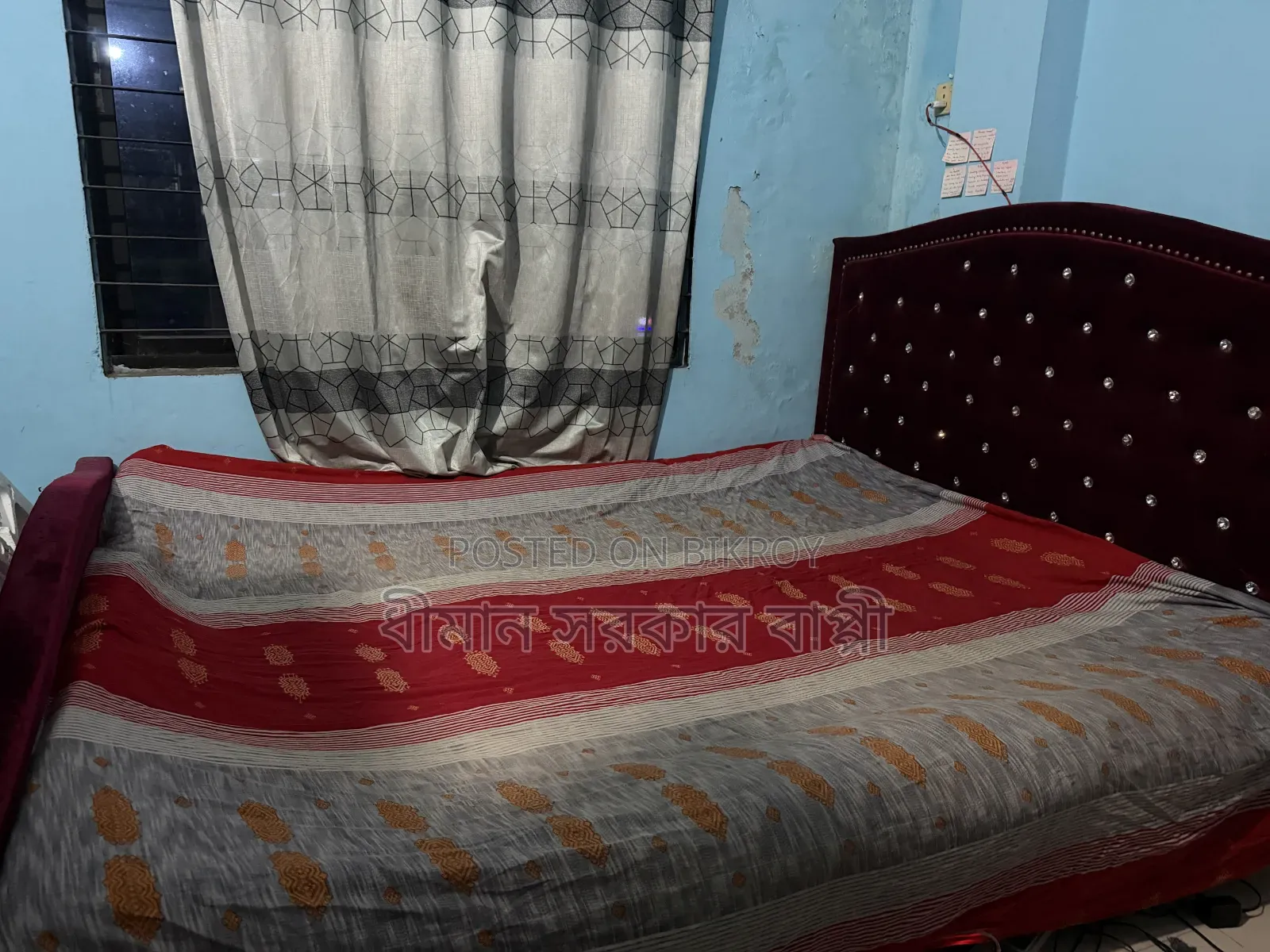 Semi Double Bed (Malaysian Wood)