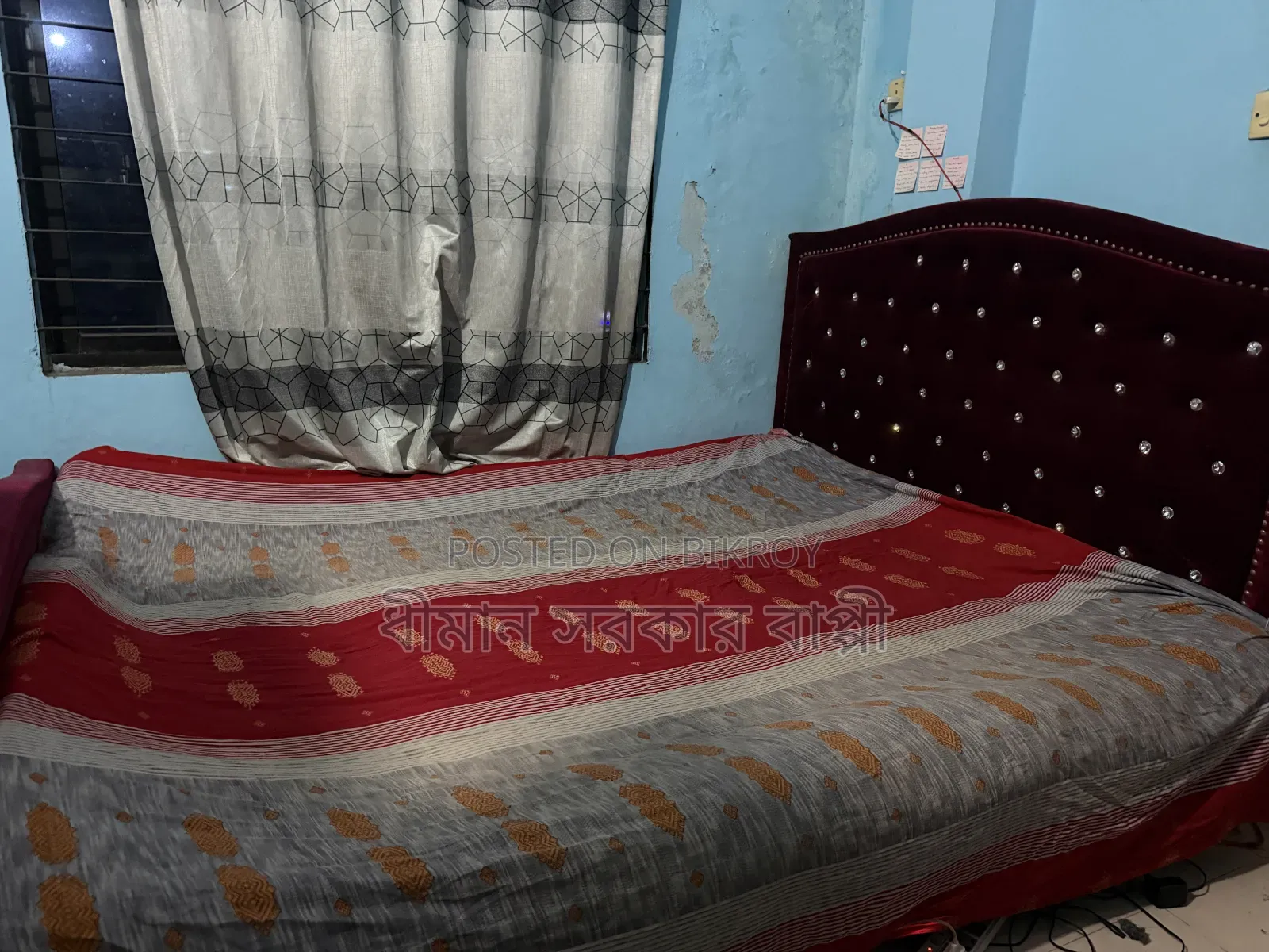 Semi Double Bed (Malaysian Wood)