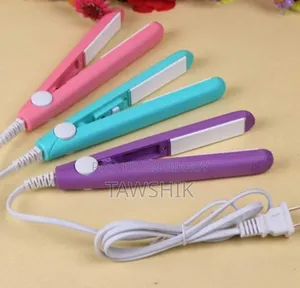 Mini Hair Straightener Iron - Portable Hair Styling Machine