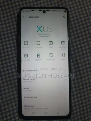 Infinix Note 10 128 GB Purple