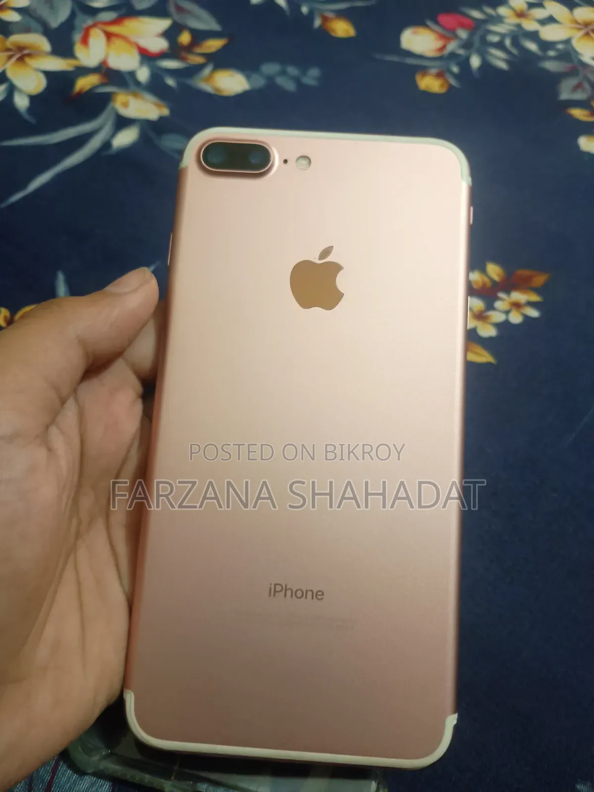 অ্যাপল আইফোন ৭ প্লাস ১২৮ জিবি রোজ গোল্ড