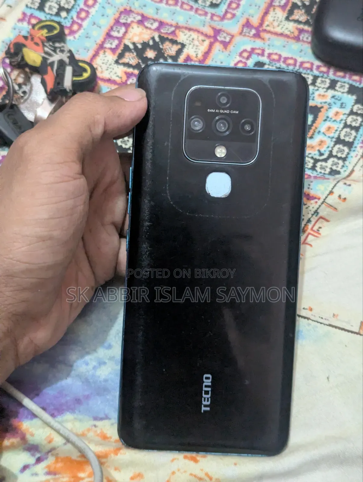 টেকনো ক্যামন ১৬ প্রো ১২৮ জিবি ব্ল্যাক