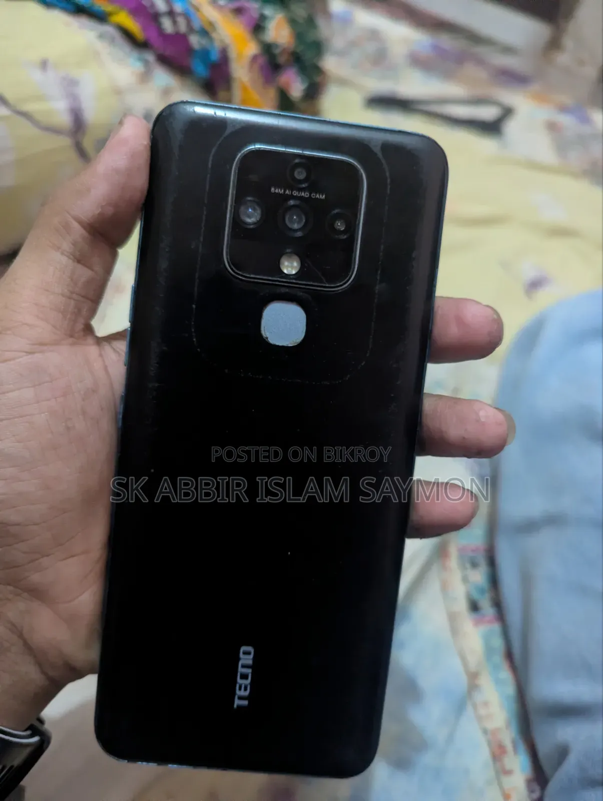 টেকনো ক্যামন ১৬ প্রো ১২৮ জিবি ব্ল্যাক