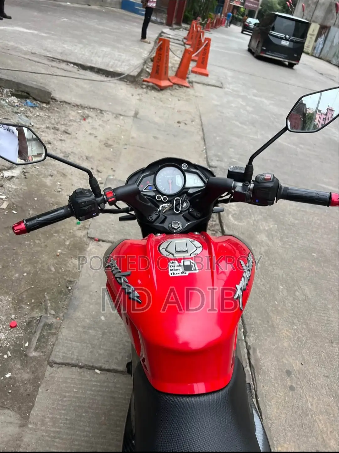 Bajaj Pulsar NS 160 2019 Red