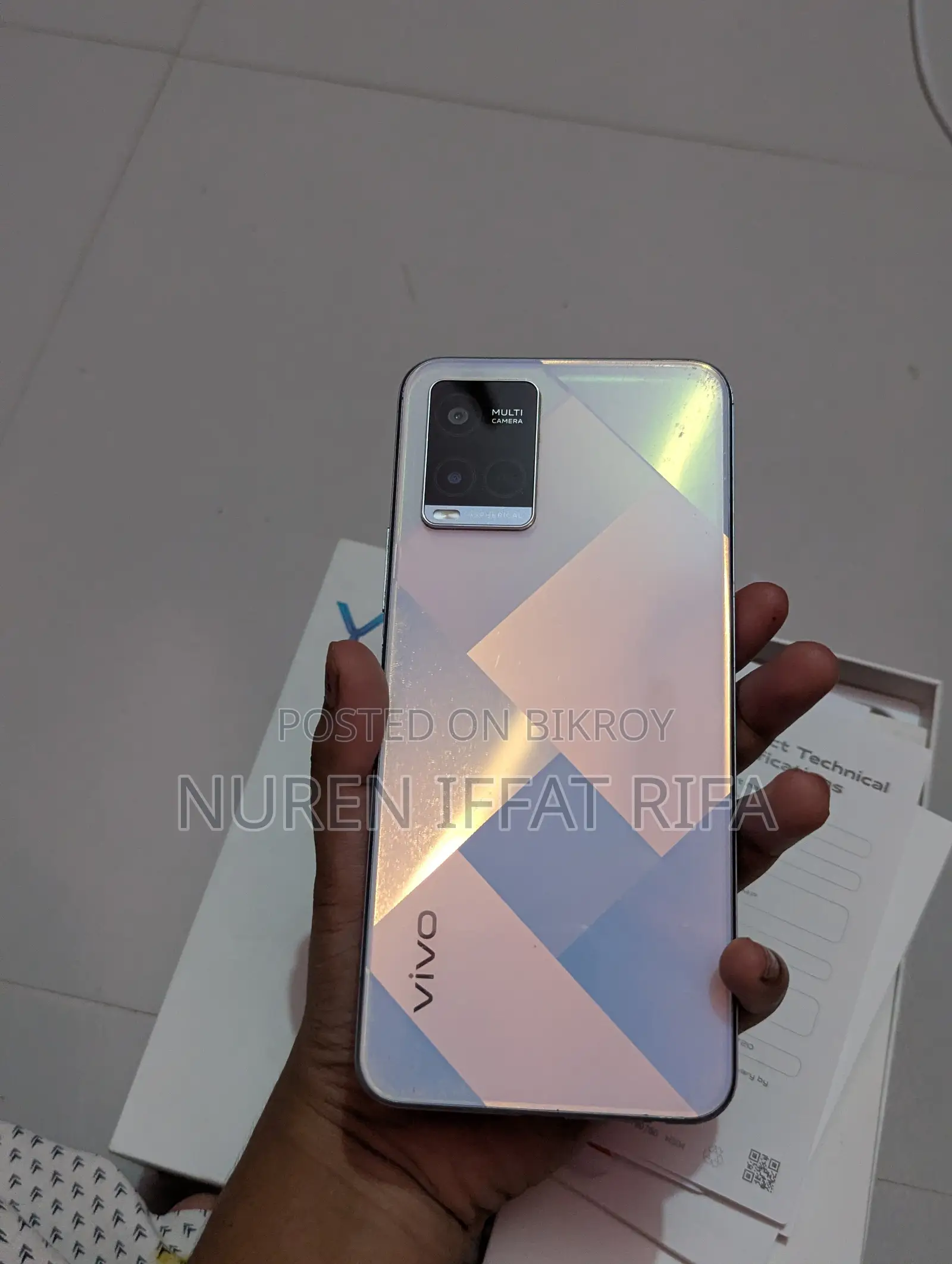 Vivo Y21 64 GB Silver