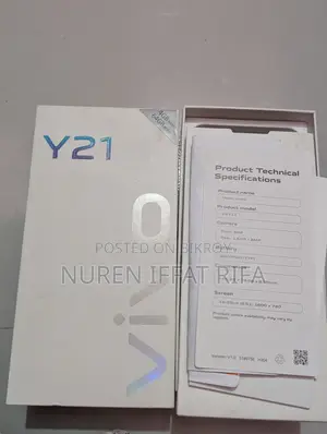 Vivo Y21 64 GB Silver