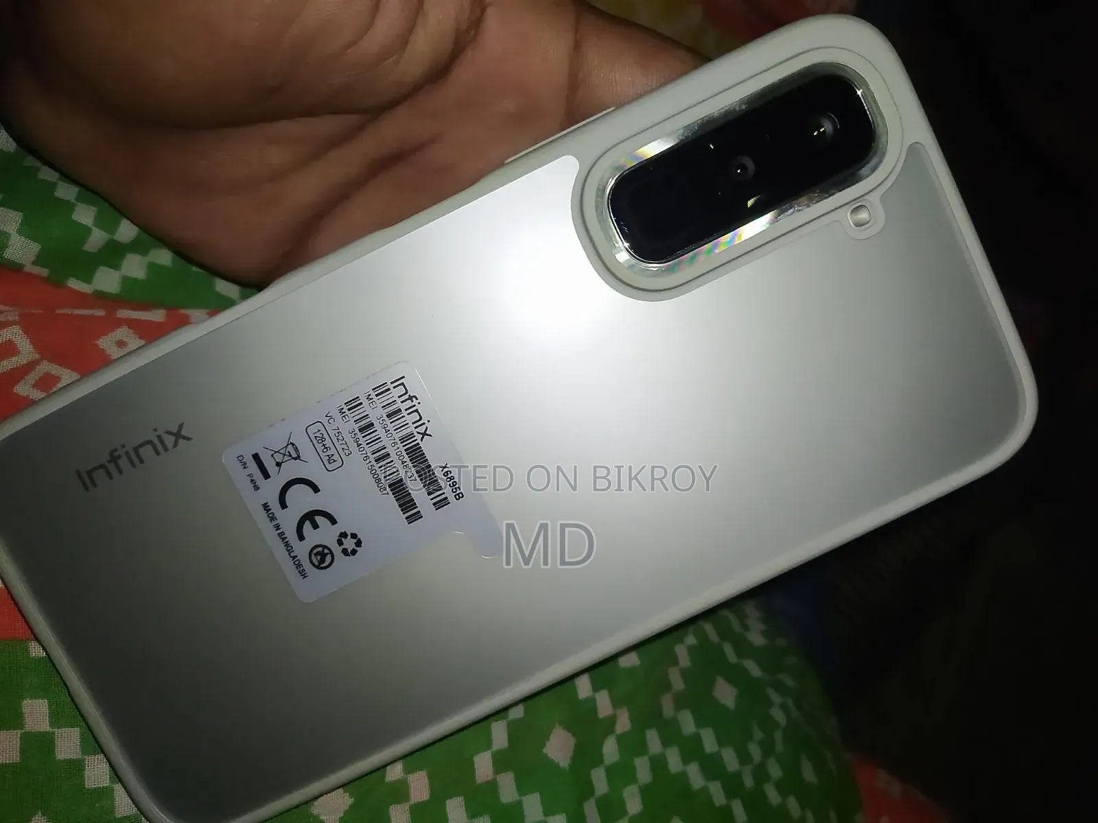 New Infinix Hot 70 128 GB Silver