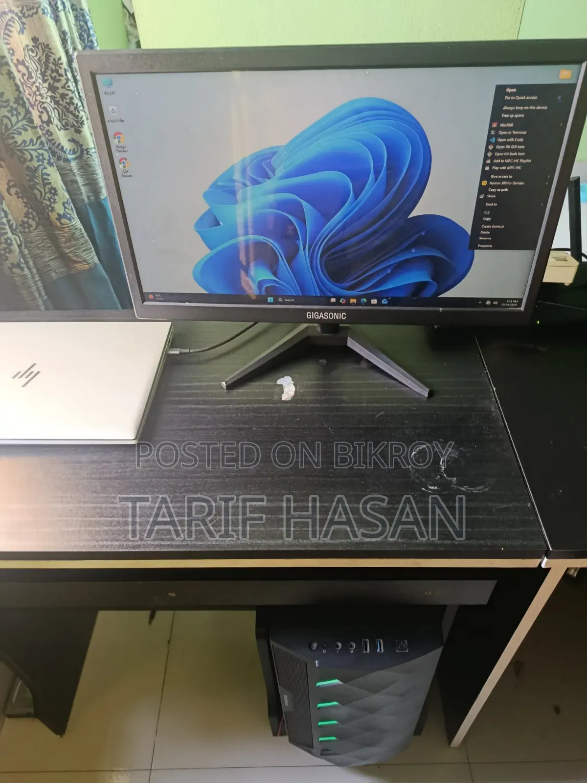 Desktop Computer 16GB AMD Ryzen 5 SSD 256GB