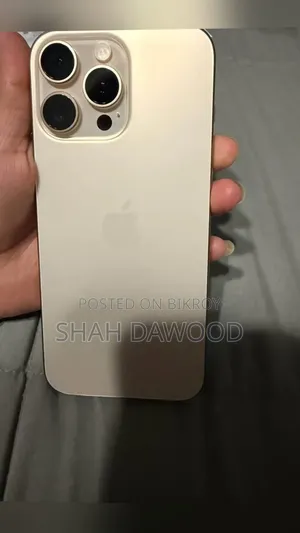 অ্যাপল আইফোন ১৬ প্রো ম্যাক্স ২৫৬ জিবি ব্ল্যাক