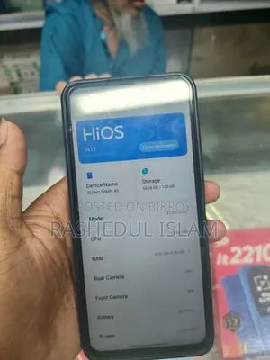 Tecno Spark 40 128 GB Black