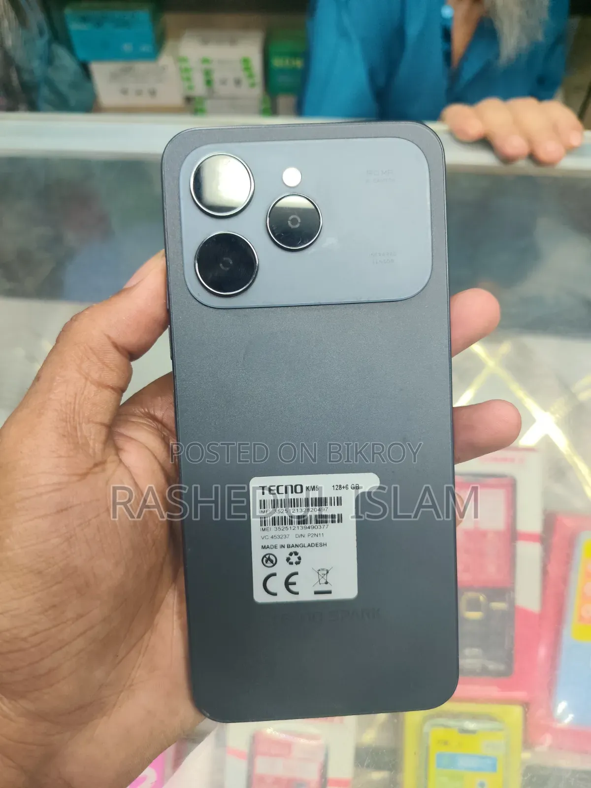 Tecno Spark 40 128 GB Black