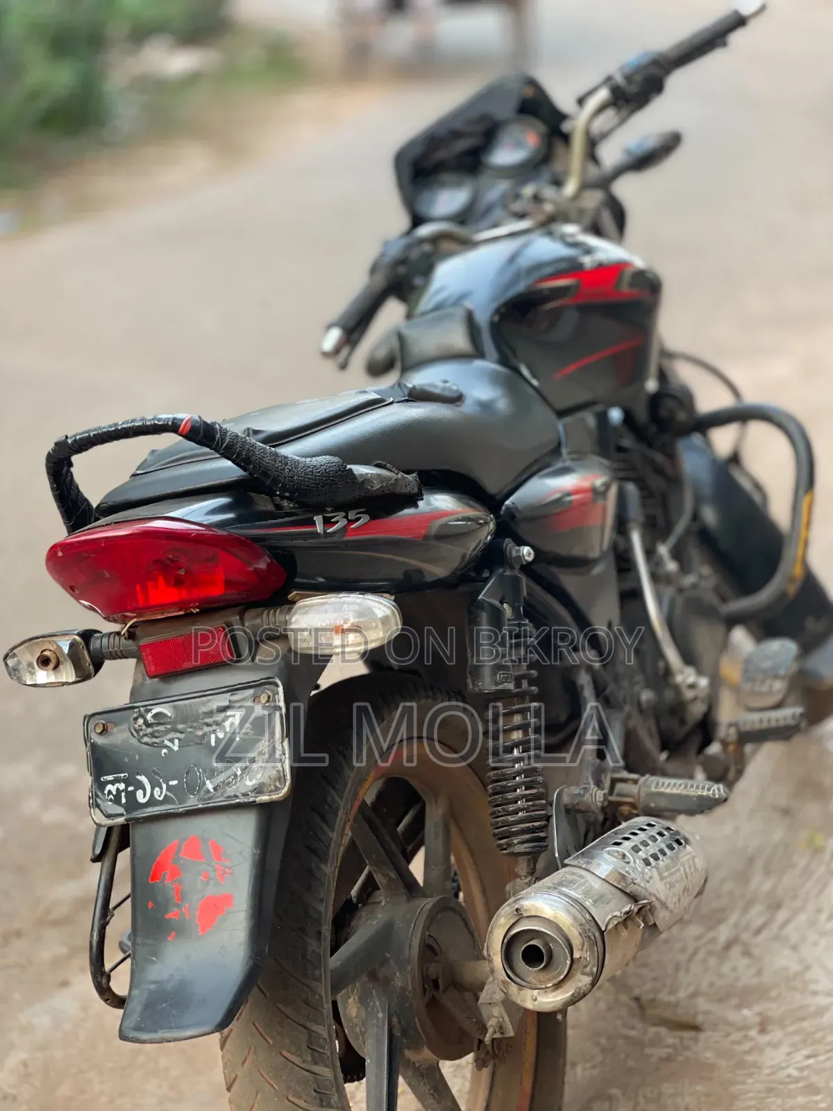 Bajaj Discover 135 2017 Black