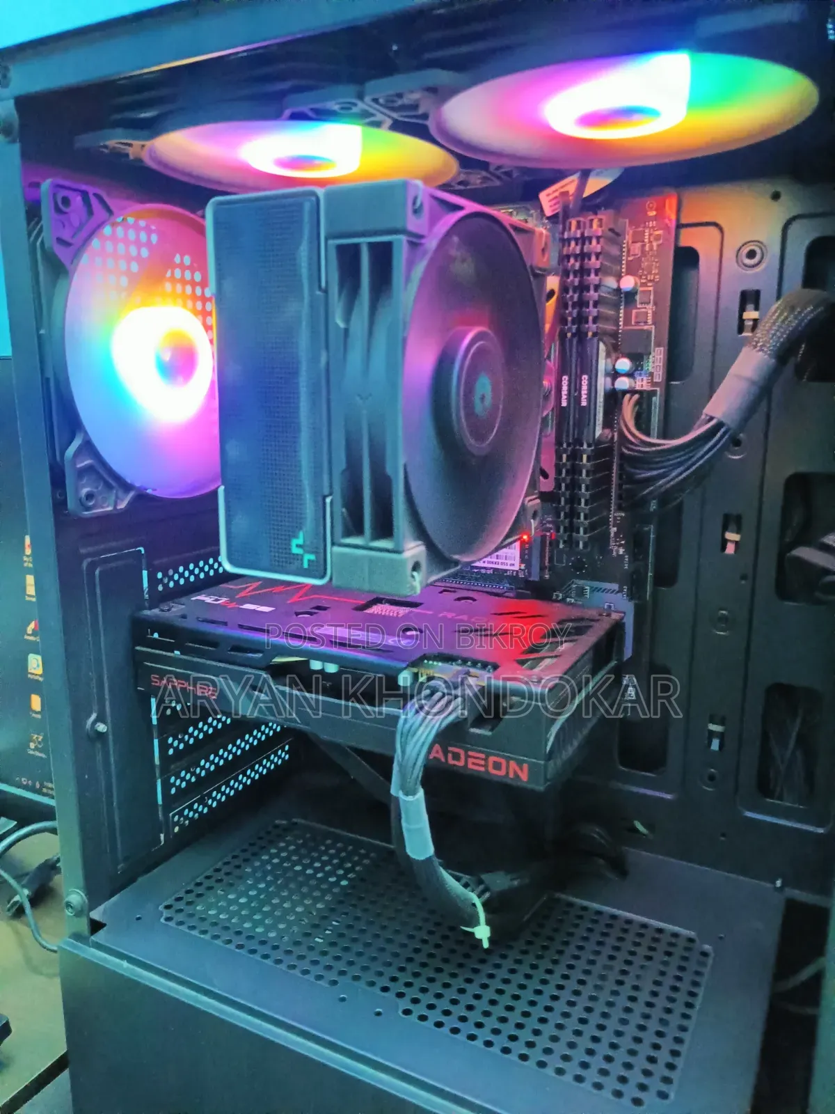 Desktop Computer MSI model 16GB AMD Ryzen 5 SSD 256GB