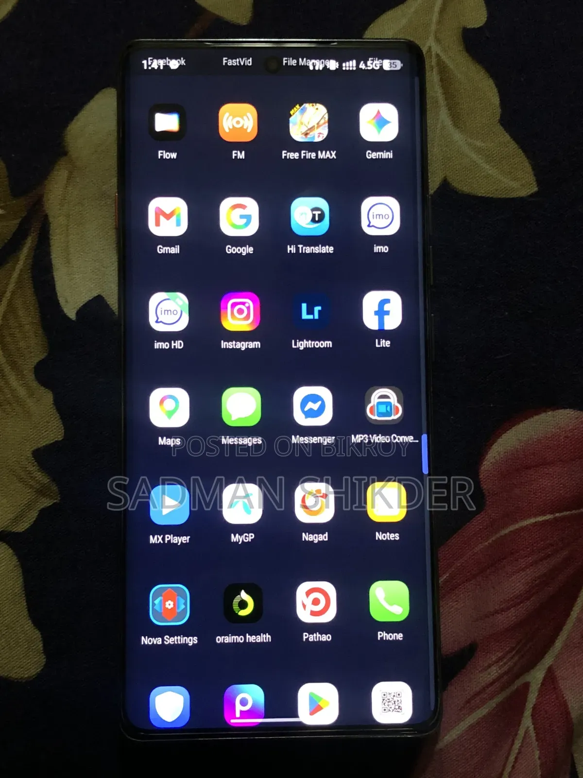 Tecno Camon 40 Pro 4G 256 GB Gray