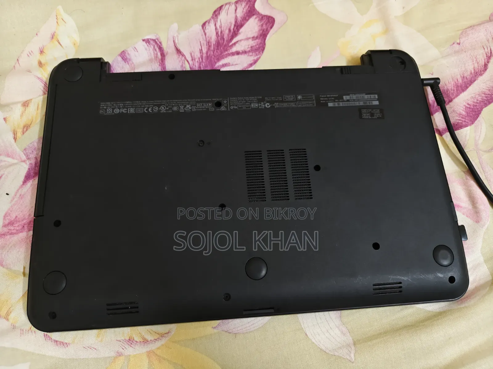 Laptop HP 15 4GB Intel Core i3 HDD 500GB
