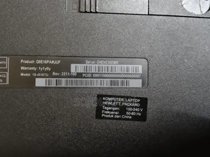 Laptop HP 15 4GB Intel Core i3 HDD 500GB