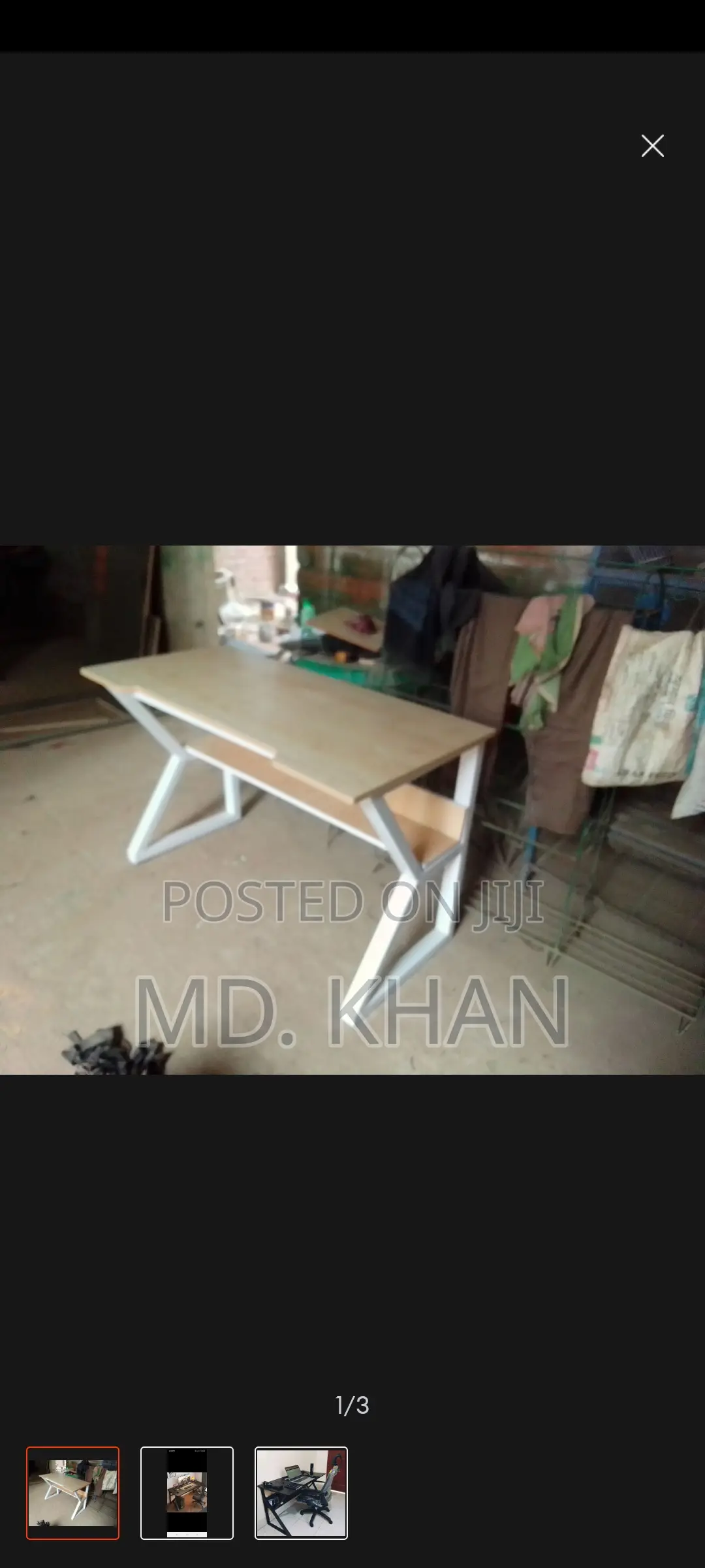 K Type Gaming Desk / Computer Table / PC Desk