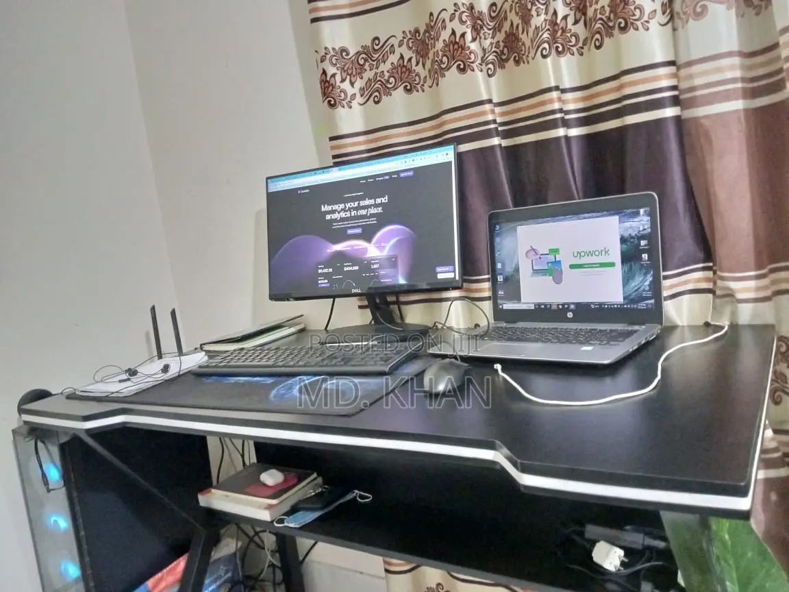 K Type Gaming Desk / Computer Table / PC Desk