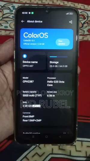 Oppo A57 64 GB Graphite