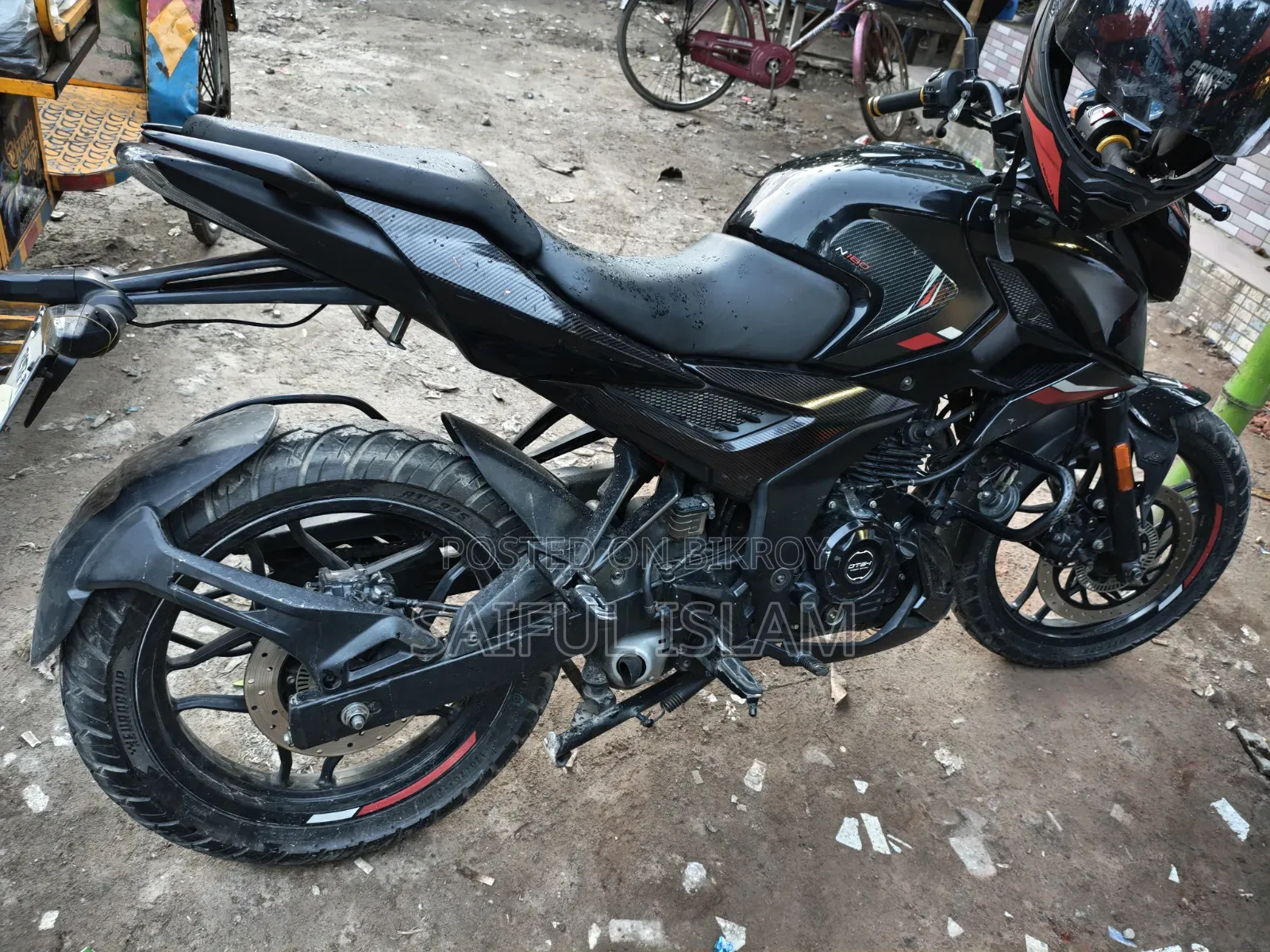 বাাজাজ পালসার এন১৬০ ২০২৩ ব্ল্যাক