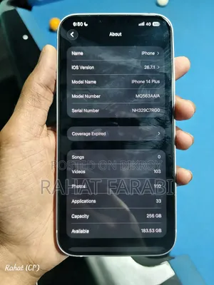 Apple iPhone 14 Plus 256 GB Purple