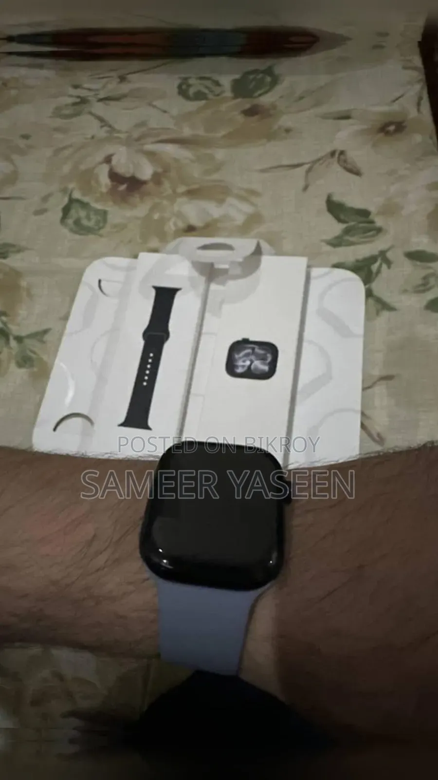অ্যাপল ওয়াচ সিরিজ ১১ ৪৬মিমি ব্যাটারি ১০০%